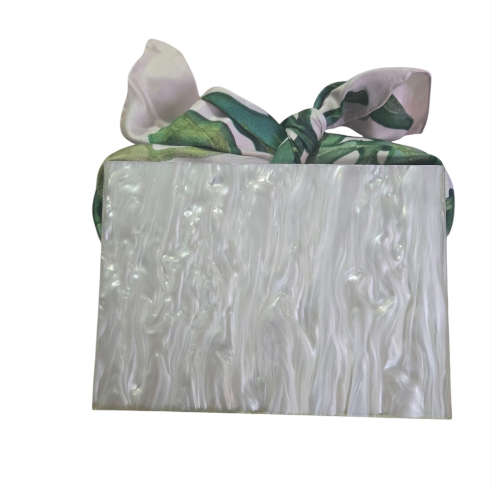 Montunas two way silk strap bag